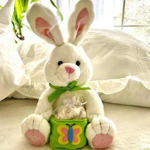 2007 Vintage Godiva Easter Bunny Plush Toy Excellent Condition Odor-Free